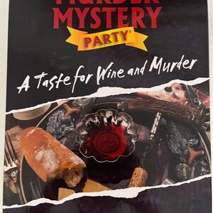 Murder Mystery dinner party game. New